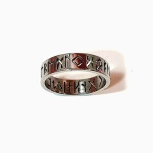 Viking Rune Stainless Steel Band Size 10 New